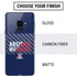 University of Arizona Wildcats Logo Split Blue Galaxy S9 Skin